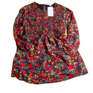 Isabel maternity floral print float top new with tags multiple sizes